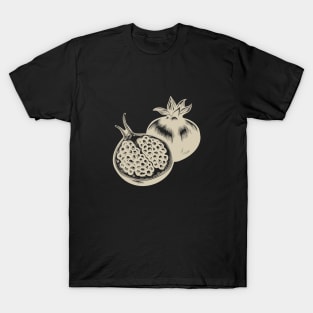 Pomegranate Retro style T-Shirt